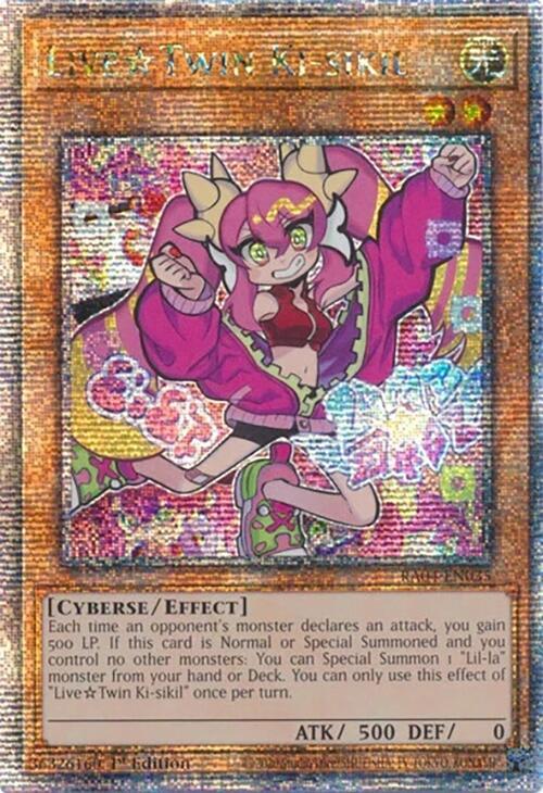 Live Twin Ki-sikil (Quarter Century Secret Rare) RA04-EN035 card from Quarter Century Stampede