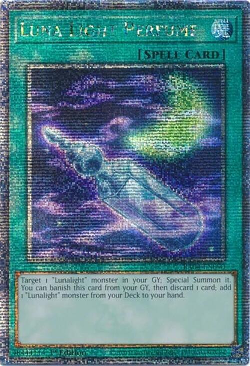 Luna Light Perfume (Quarter Century Secret Rare) RA04-EN090 card from Quarter Century Stampede
