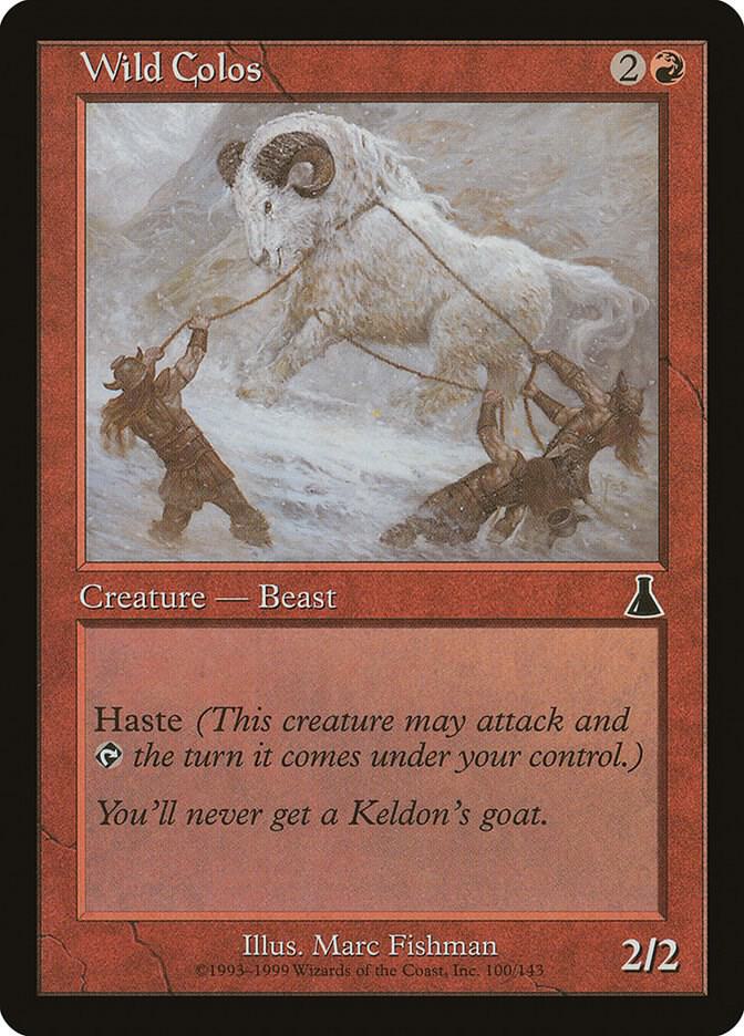 Wild Colos 100 card from Urza's Destiny