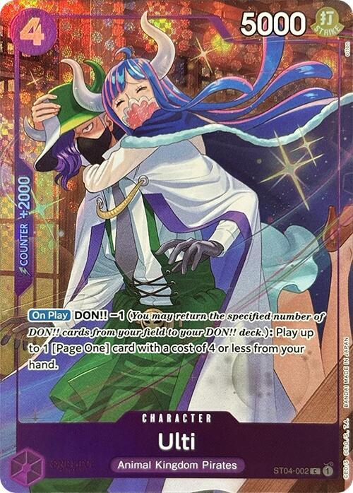 Ulti (Premium Card Collection -Best Selection Vol. 3-) ST04-002 card from One Piece Promotion Cards
