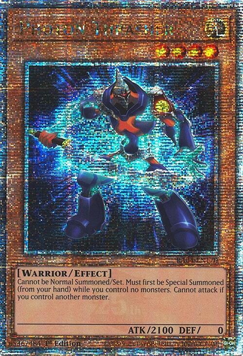 Photon Thrasher (Quarter Century Secret Rare) RA04-EN170 card from Quarter Century Stampede
