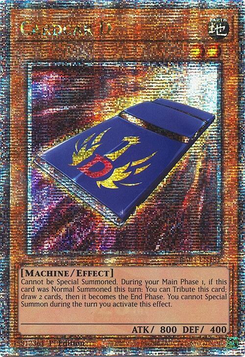 Cardcar D (Quarter Century Secret Rare) RA04-EN181 card from Quarter Century Stampede