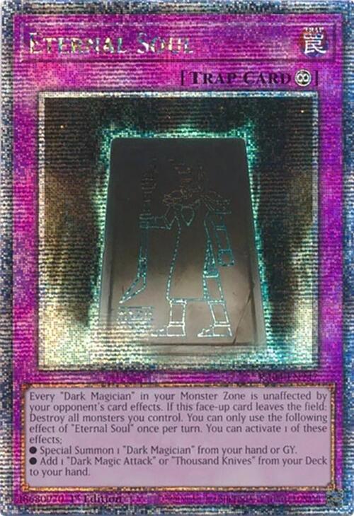 Eternal Soul (Quarter Century Secret Rare) RA04-EN247 card from Quarter Century Stampede