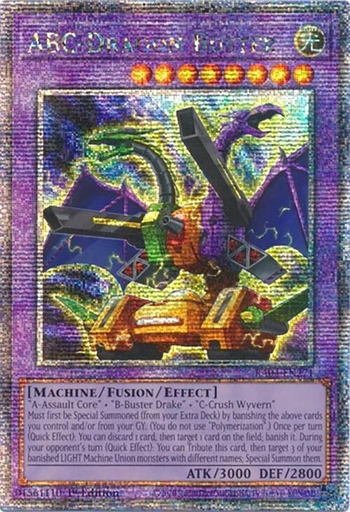 ABC-Dragon Buster (Quarter Century Secret Rare) RA04-EN271 card from Quarter Century Stampede