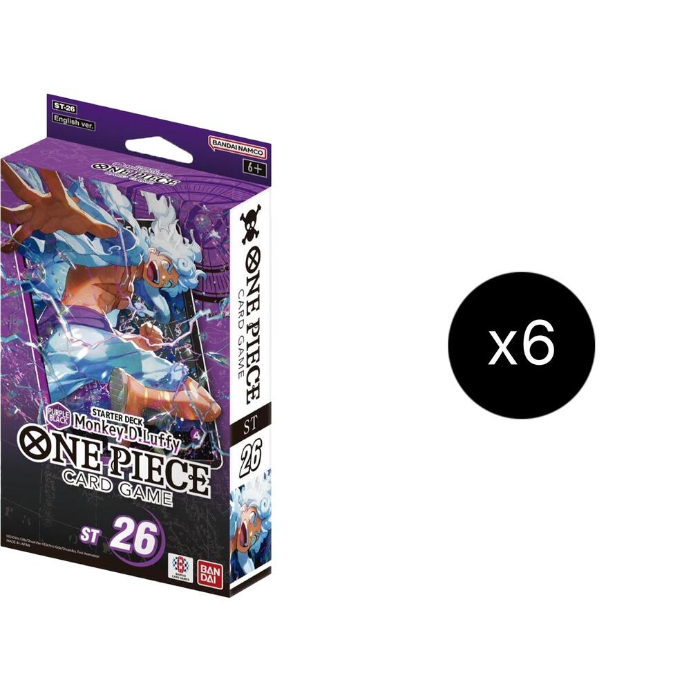 Starter Deck 26: PURPLE/BLACK Monkey.D.Luffy Display card from Starter Deck 26: PURPLE/BLACK Monkey.D.Luffy