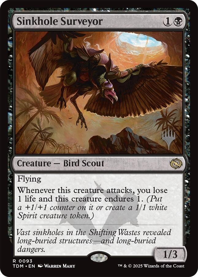 Sinkhole Surveyor 93 card from Promo Pack: Tarkir: Dragonstorm