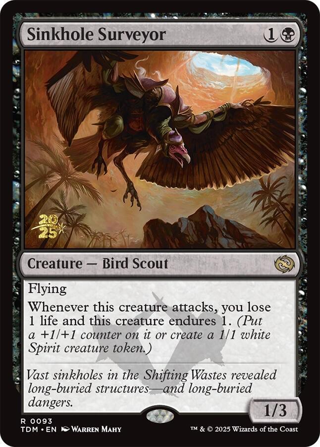 Sinkhole Surveyor 93 card from Prerelease Cards