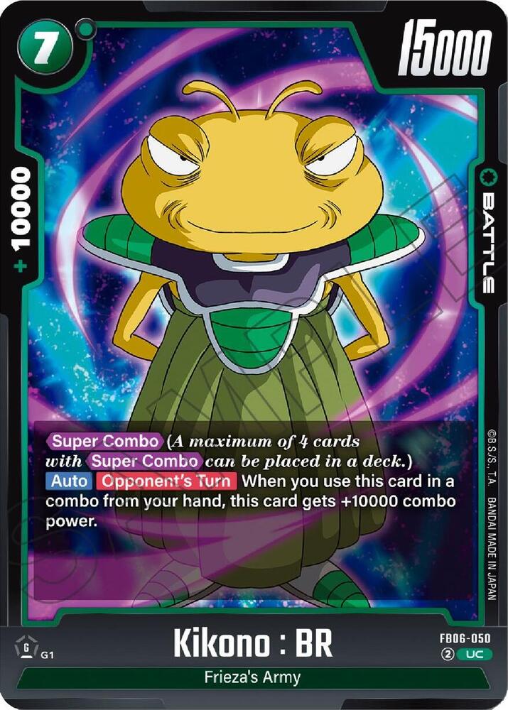 Kikono : BR FB06-050 card from Rivals Clash