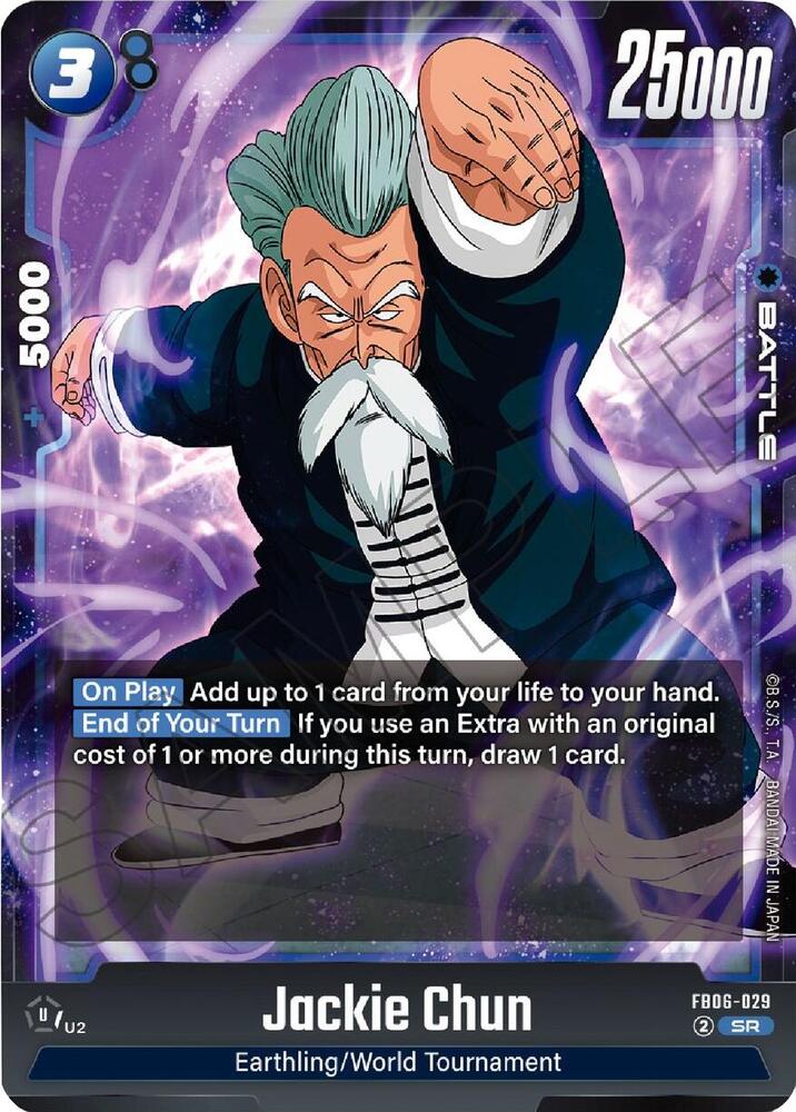 Jackie Chun FB06-029 card from Rivals Clash