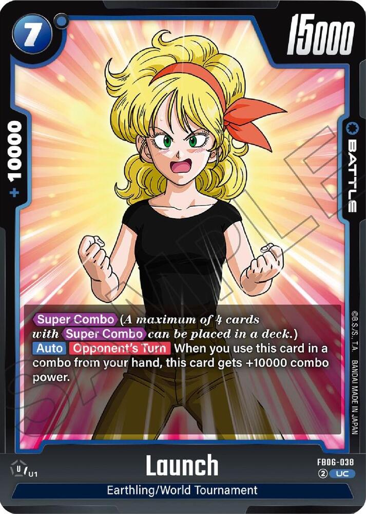 Launch FB06-038 card from Rivals Clash