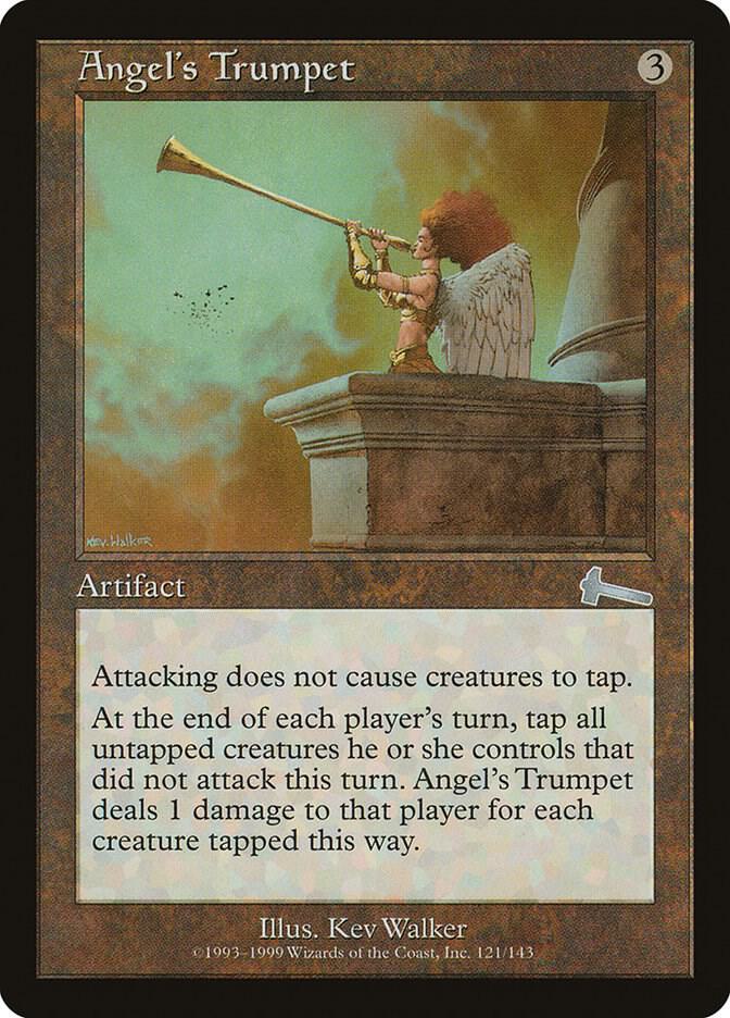 Angel's Trumpet 121 card from Urza's Legacy