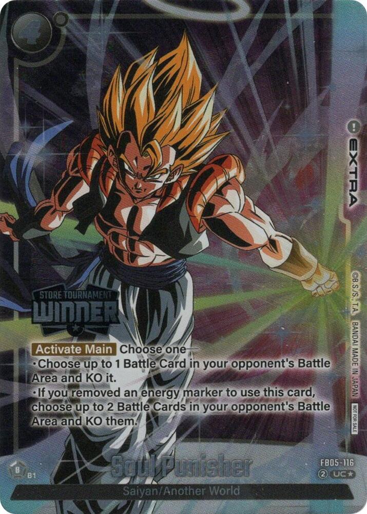 Soul Punisher (Tournament Pack -Winner- 06) FB05-116 card from Tournament and Championship Promos
