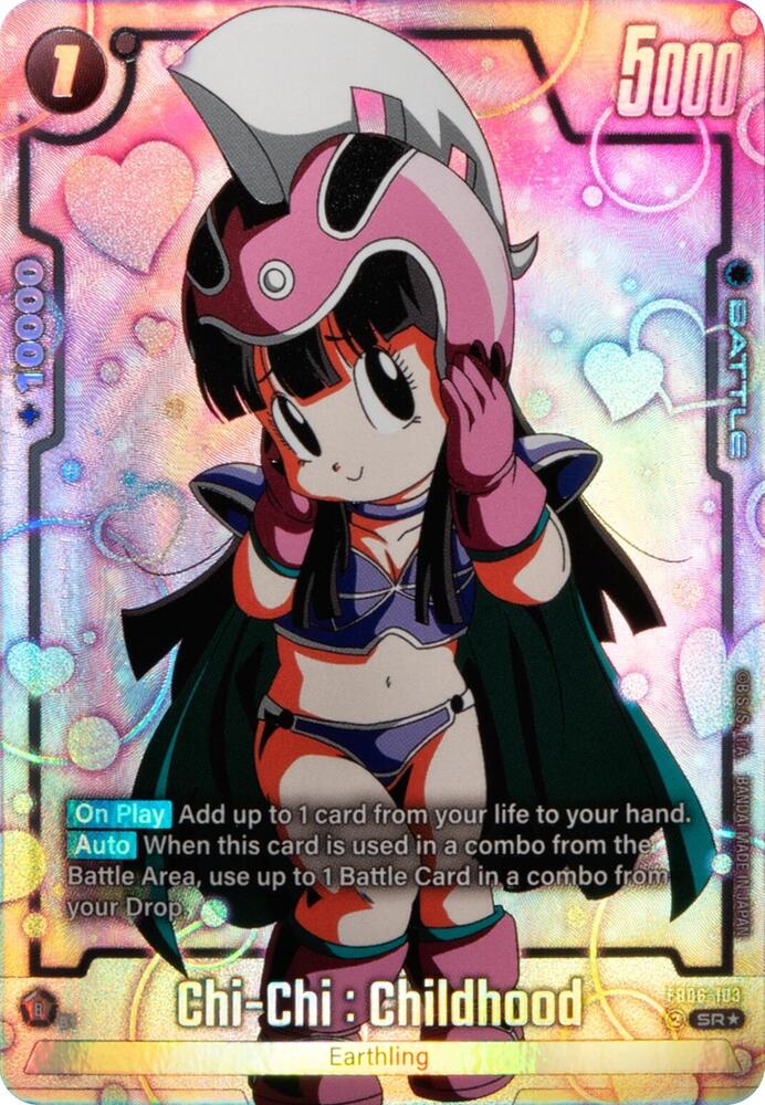 Chi-Chi : Childhood (Alternate Art) FB06-103 card from Rivals Clash