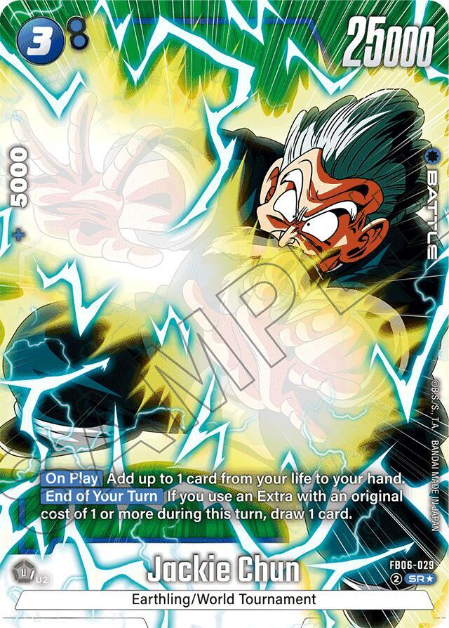 Jackie Chun (Alternate Art) FB06-029 card from Rivals Clash