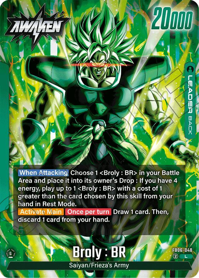 Broly : BR FB06-048 card from Rivals Clash