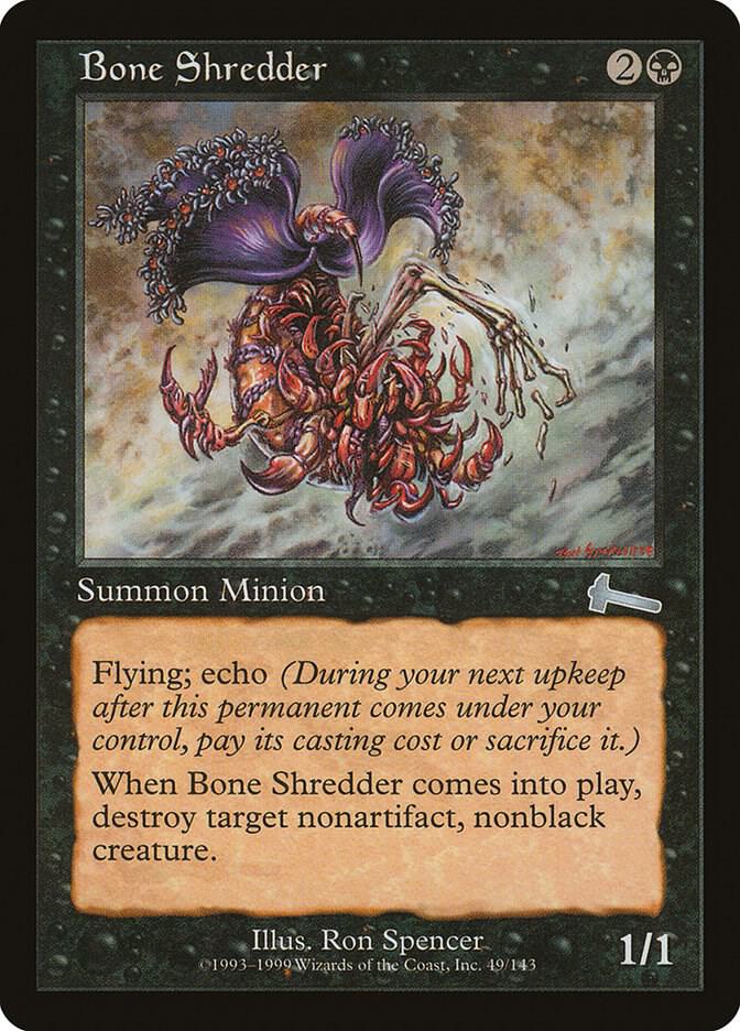 Bone Shredder 49 card from Urza's Legacy