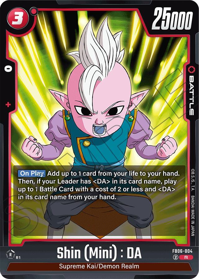 Shin (Mini) : DA FB06-004 card from Rivals Clash