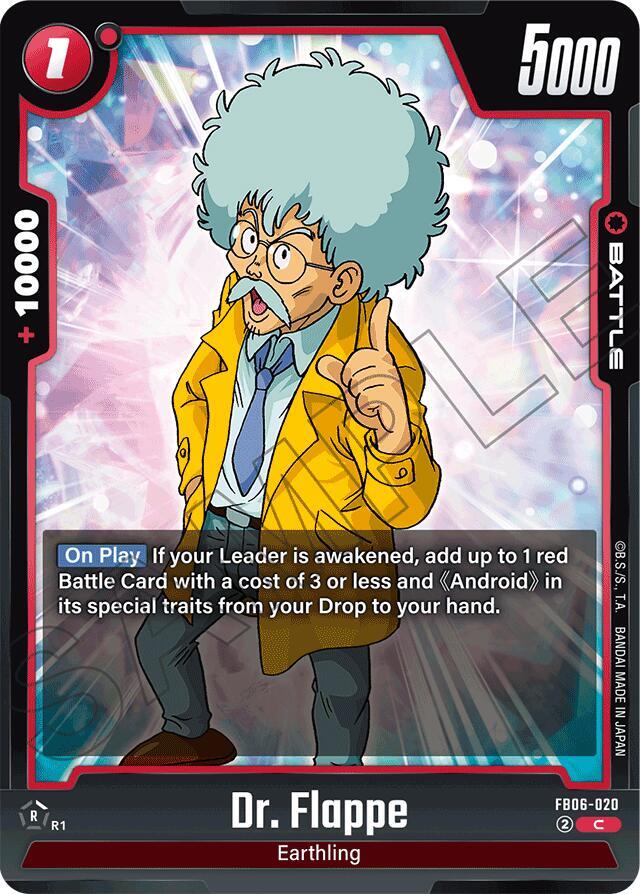 Dr. Flappe FB06-020 card from Rivals Clash