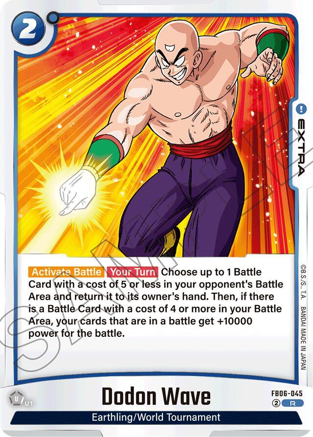 Dodon Wave FB06-045 card from Rivals Clash