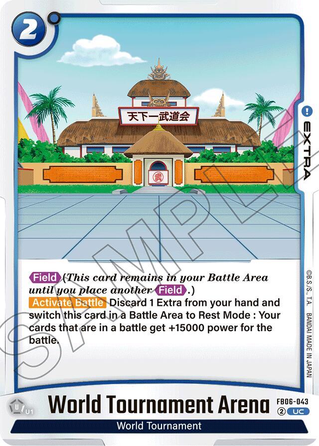 World Tournament Arena FB06-043 card from Rivals Clash