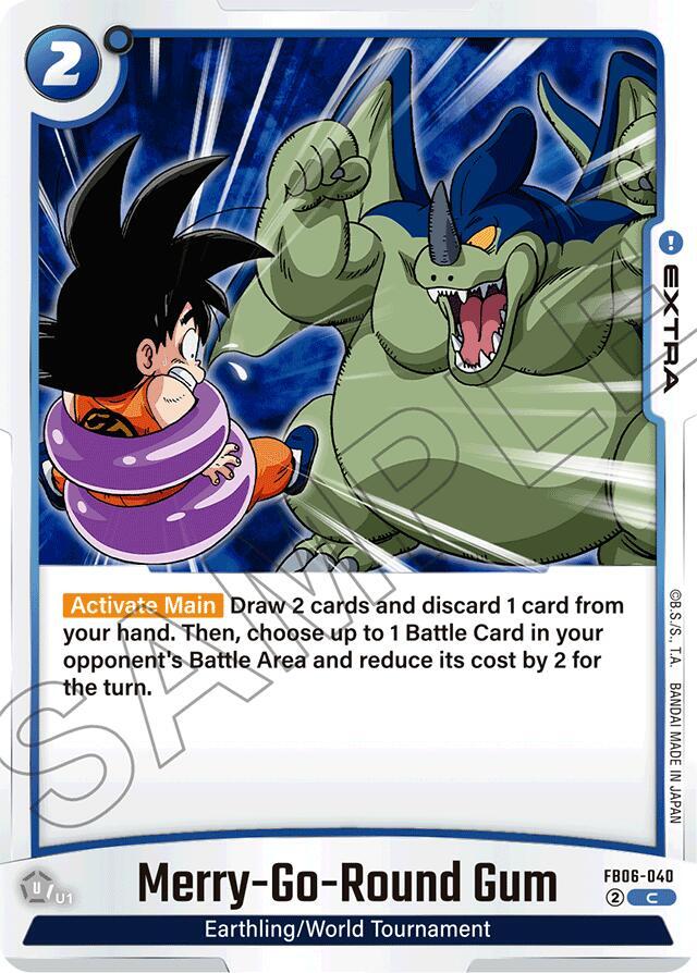 Merry-Go-Round Gum FB06-040 card from Rivals Clash