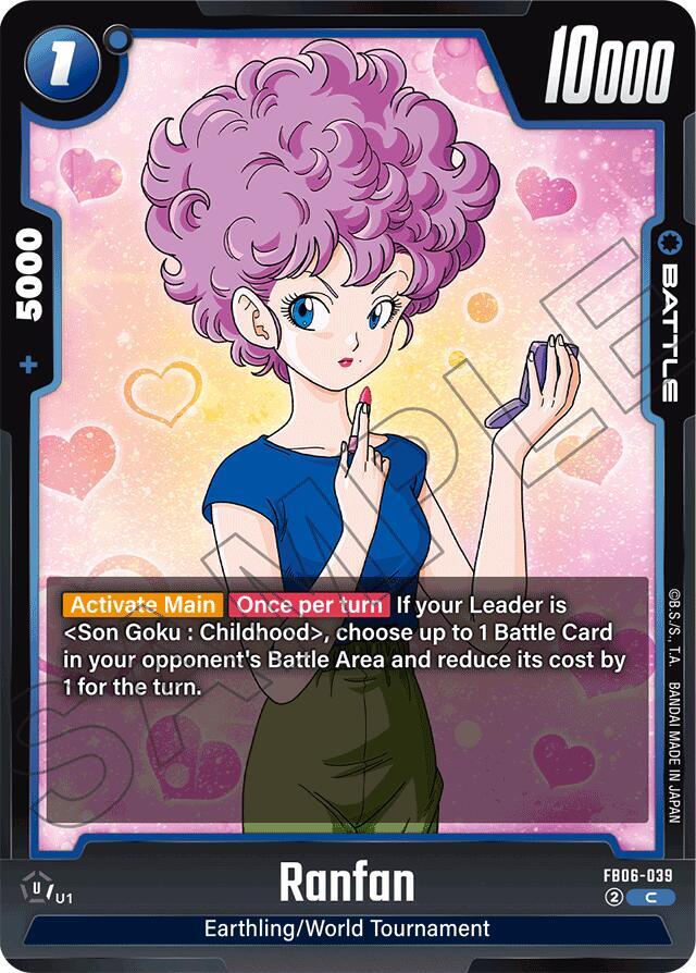 Ranfan FB06-039 card from Rivals Clash
