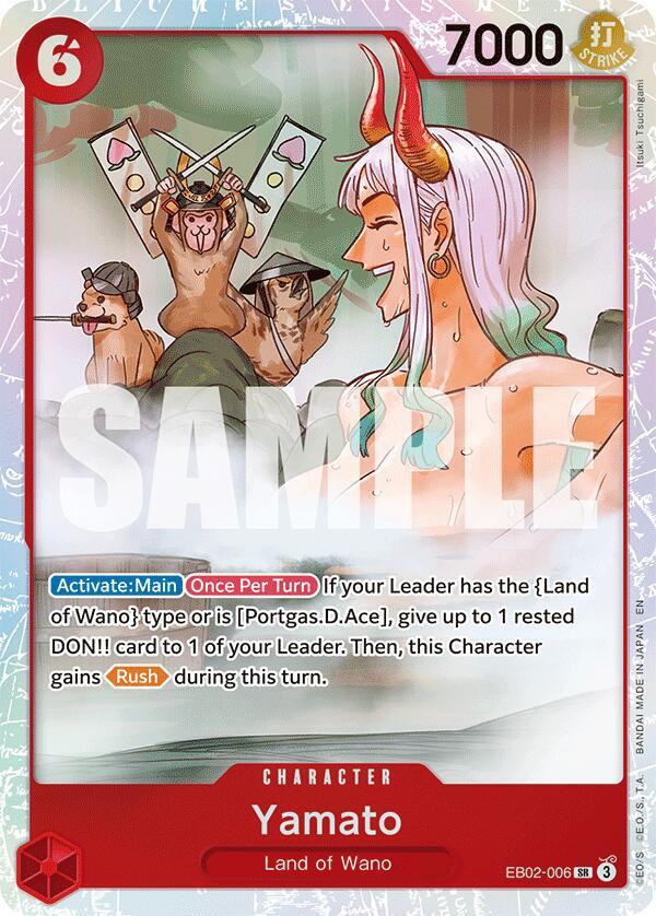 Yamato EB02-006 card from Extra Booster: Anime 25th Collection