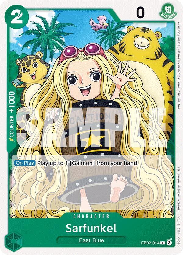 Sarfunkel EB02-014 card from Extra Booster: Anime 25th Collection