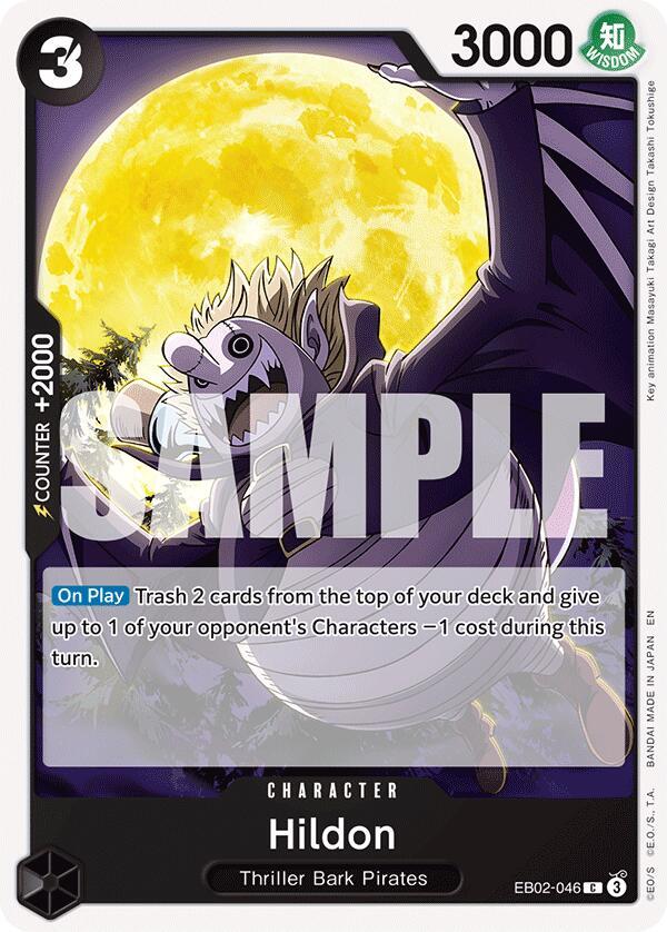 Hildon EB02-046 card from Extra Booster: Anime 25th Collection