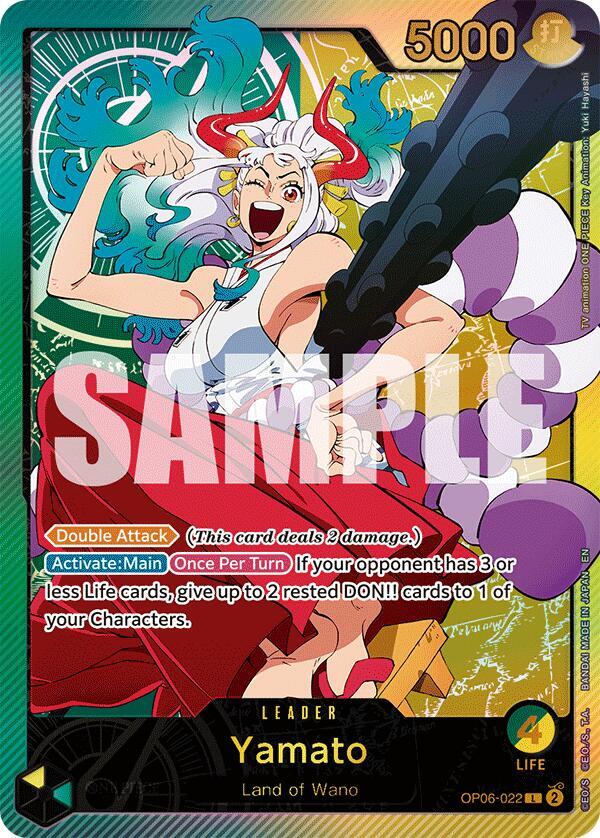Yamato (SP) OP06-022 card from Extra Booster: Anime 25th Collection