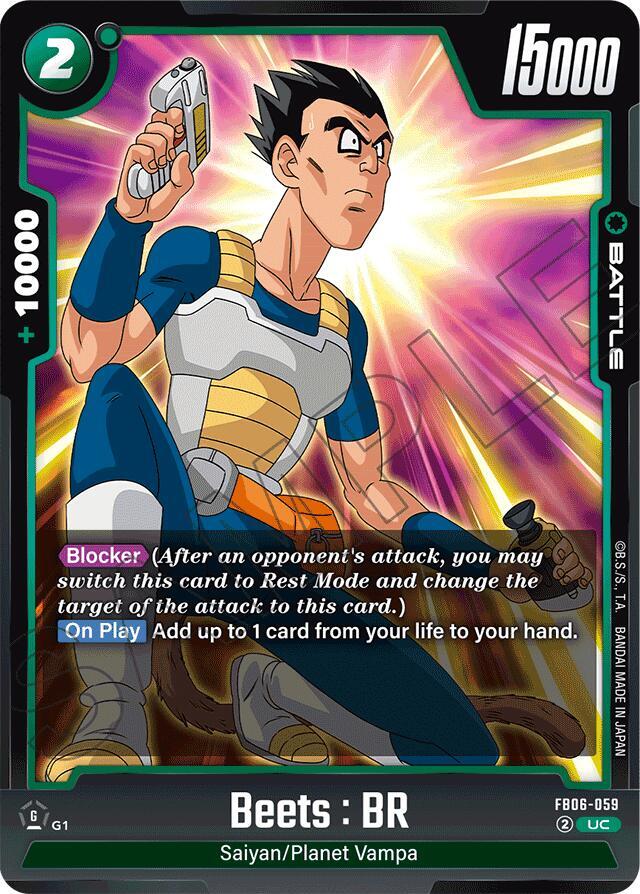Beets : BR FB06-059 card from Rivals Clash