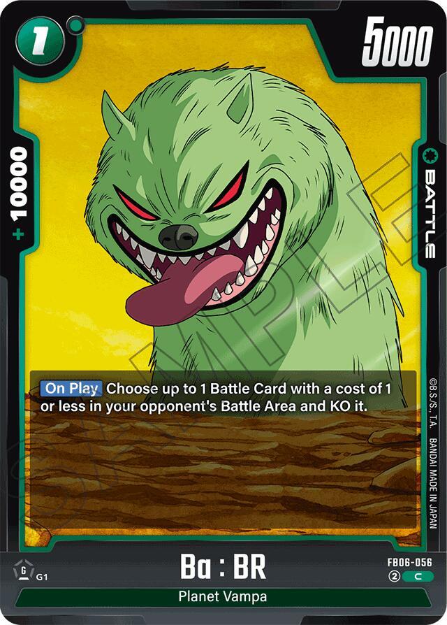 Ba : BR FB06-056 card from Rivals Clash