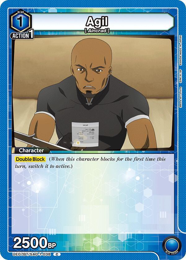 Agil UE07BT/SAO-1-038 card from UE07BT: Sword Art Online