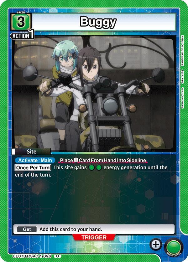 Buggy UE07BT/SAO-1-096 card from UE07BT: Sword Art Online