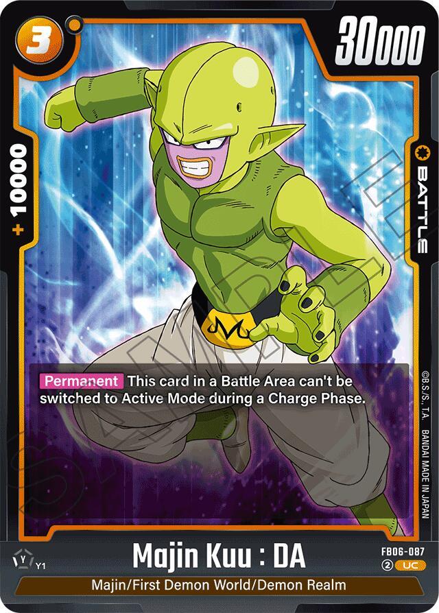 Majin Kuu : DA FB06-087 card from Rivals Clash