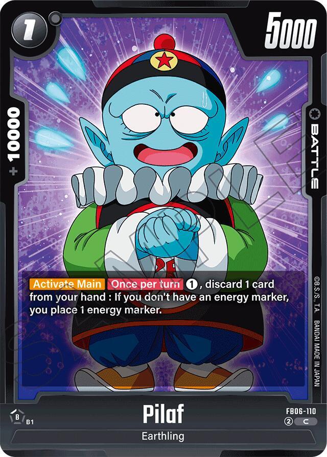 Pilaf FB06-110 card from Rivals Clash