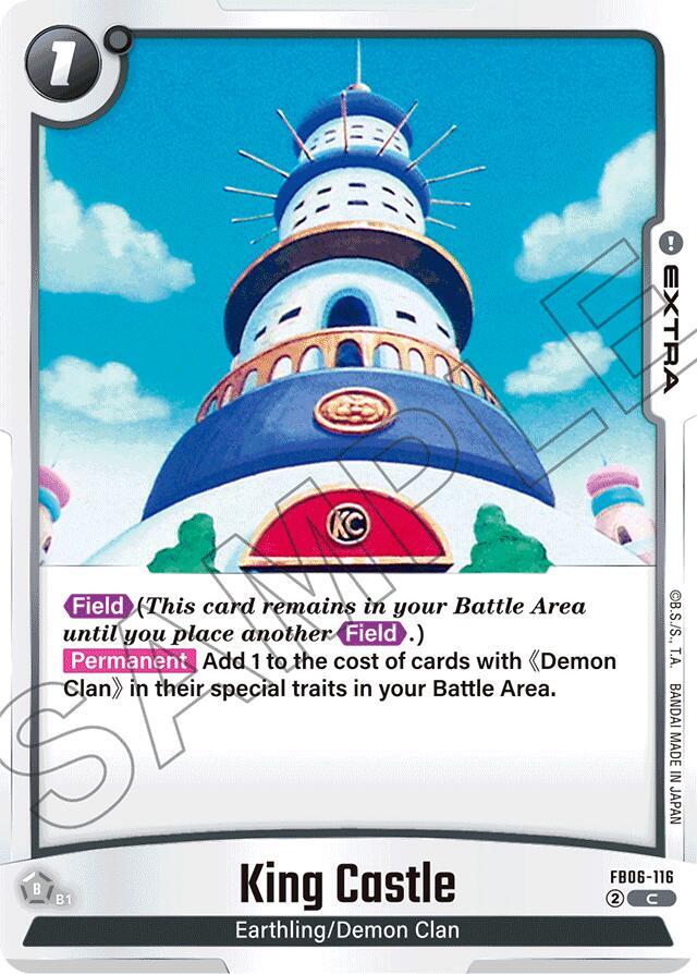 King Castle FB06-116 card from Rivals Clash