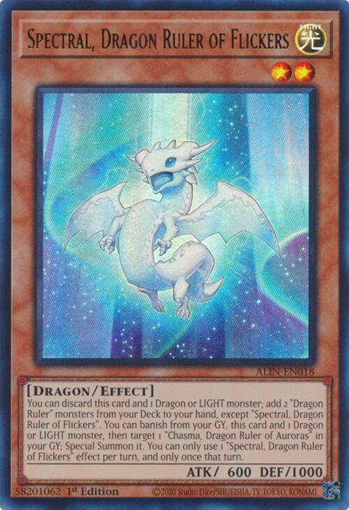Spectral, Dragon Ruler of Flickers ALIN-EN018 card from Alliance Insight