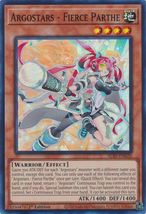 Argostars - Fierce Parthe ALIN-EN020 card from Alliance Insight
