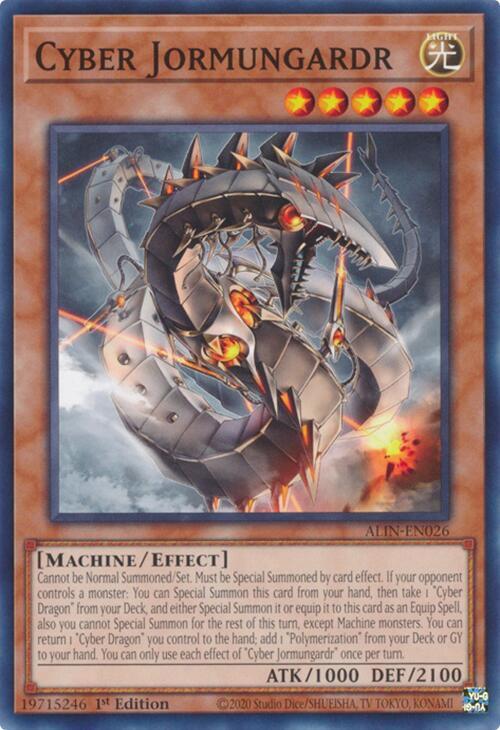Cyber Jormungardr ALIN-EN026 card from Alliance Insight