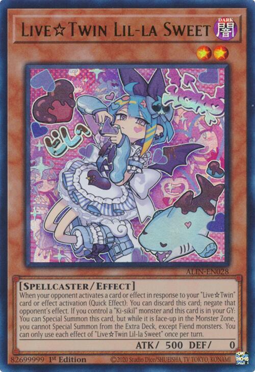Live Twin Lil-la Sweet ALIN-EN028 card from Alliance Insight