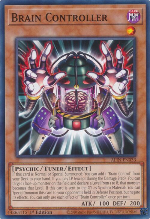 Brain Controller ALIN-EN033 card from Alliance Insight