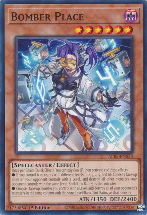 Bomber Place ALIN-EN034 card from Alliance Insight