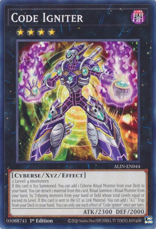 Code Igniter ALIN-EN044 card from Alliance Insight