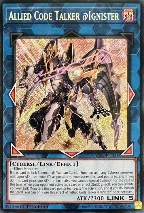 Allied Code Talker @Ignister ALIN-EN051 card from Alliance Insight