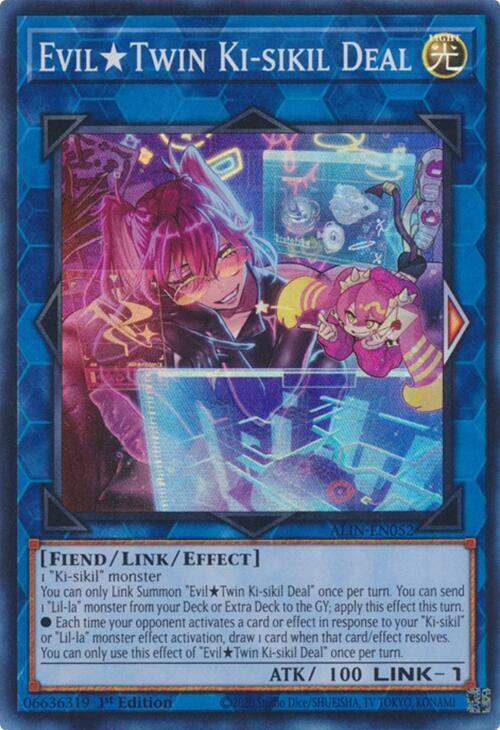 EvilTwin Ki-sikil Deal ALIN-EN052 card from Alliance Insight