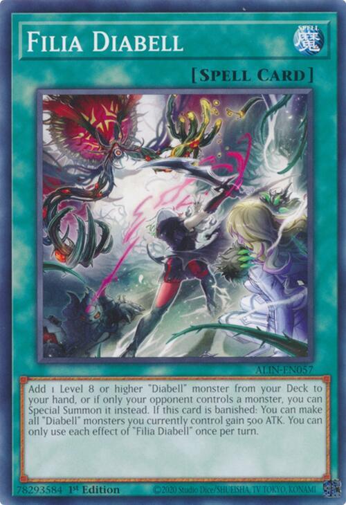 Filia Diabell ALIN-EN057 card from Alliance Insight