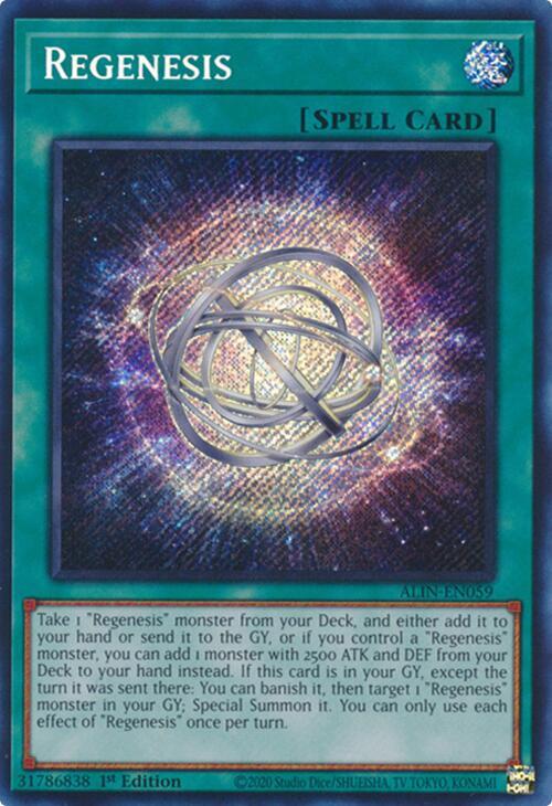 Regenesis ALIN-EN059 card from Alliance Insight