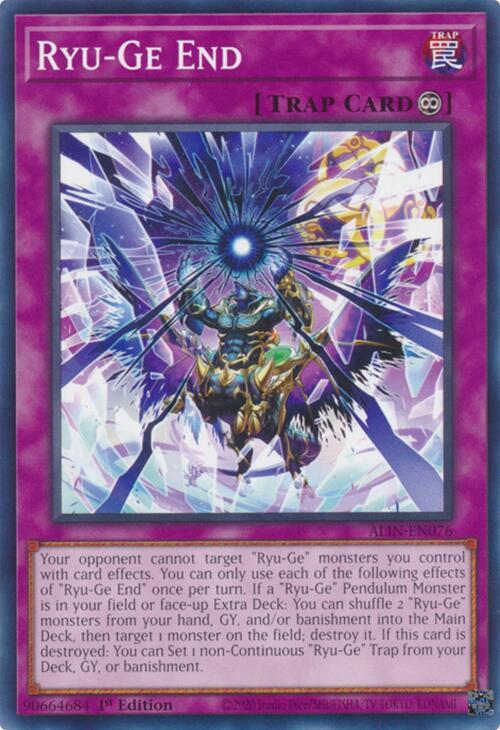 Ryu-Ge End ALIN-EN076 card from Alliance Insight