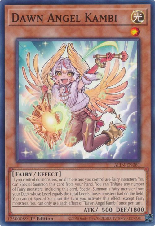 Dawn Angel Kambi ALIN-EN081 card from Alliance Insight